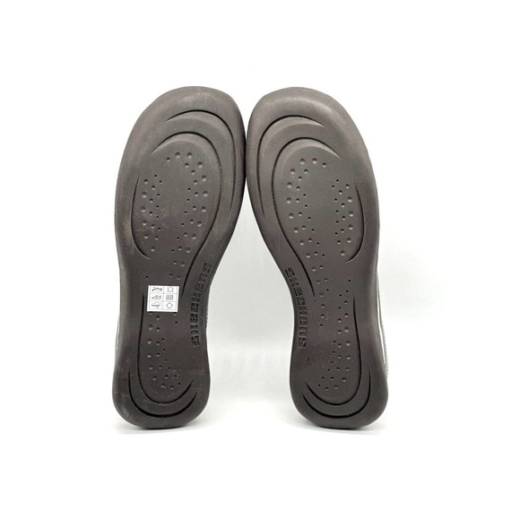 Skechers‎ Shoes Women’s Size 10 Brown Leather Slip On Loafers - Picture 5 of 7